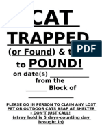 Trapped: (Or Found) & Taken To