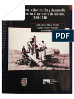 Inversiones, Colonizacion y Desarollo Economico 1870-1940 (Parte 1)