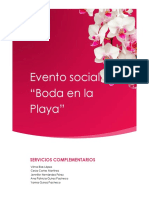 Evento Social (Boda)