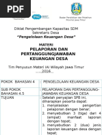 Download Materi 91 Pelaporan Dan Pertanggungjawaban Keuangan Desa by anissa018 SN315861133 doc pdf