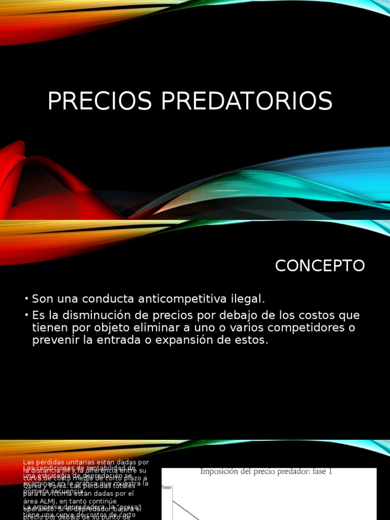 Precios Predatorios | PDF | Monopolio | Dumping (política de precios)