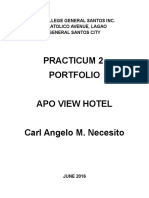 Portfolio For Ojt Sample