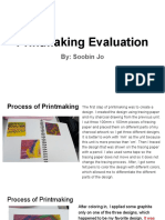 Printmaking Evaluation