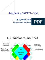 Introduction to SAP R3 (MM)