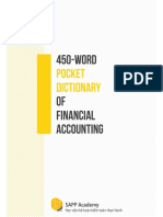 450-Word Pocket Dictionary of Financial Accounting