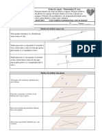 Retas e Planos