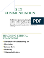 Ethics in Communication 