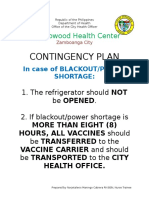 Contingency Plan: Zambowood Health Center