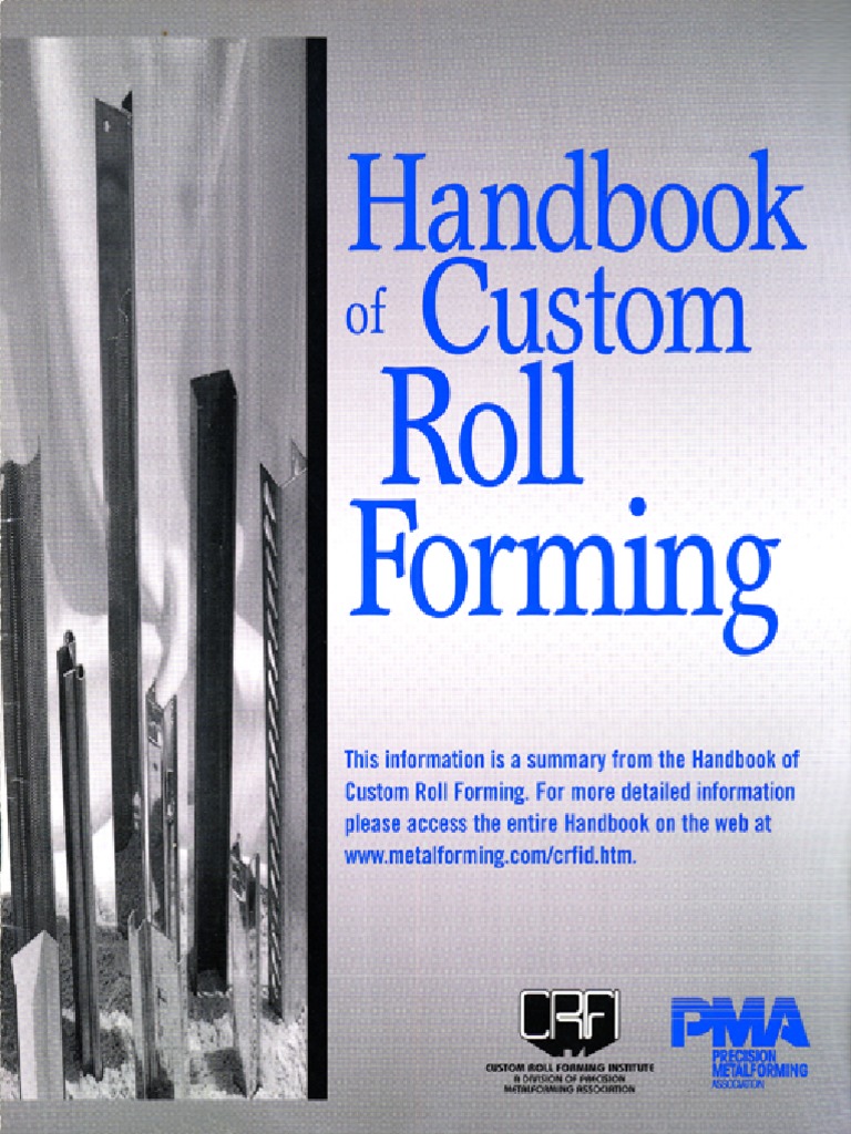 Handbook Custom Roll Forming | PDF