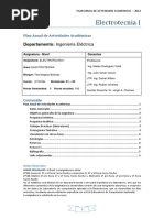 Plan Electrotecnia 