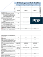 3rd quarter math unit plan