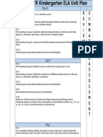 4th Quarter Ela Unit Plan