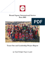 Rsis Peru 2015 Project Report
