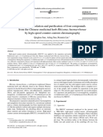 Preparative Isolation and Purification of Four Compounds