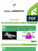 “El Ruido: Instrumentos de medición y fiscalización” OEFA