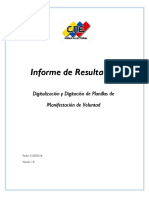 Informe Firmas CNE