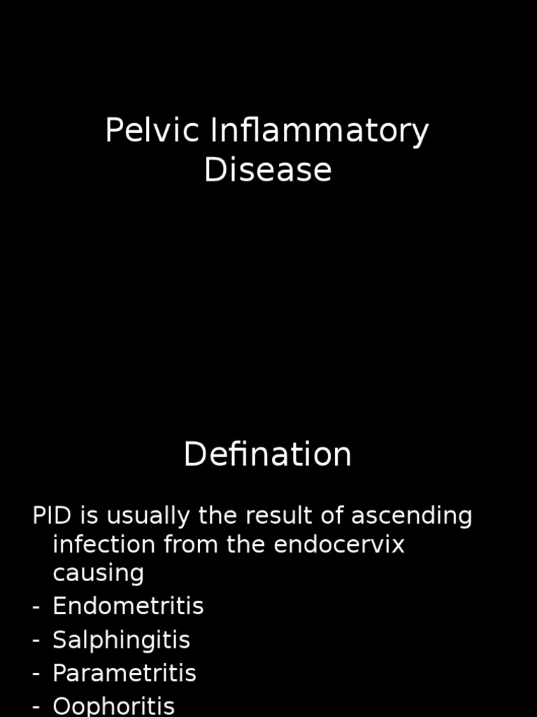 Pelvic Inflammatory Disease | PDF | Gynaecology | Medical Specialties