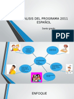 Analis de Programa Espanol 2011