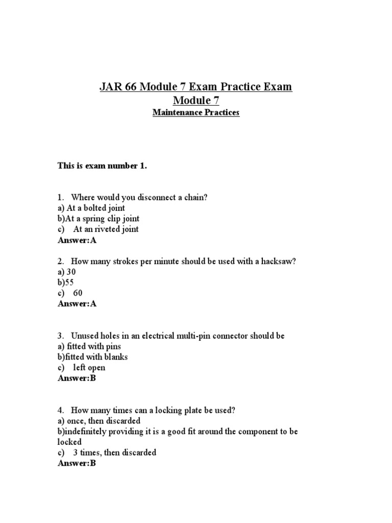 Easa part 66 module 7 pdf picture