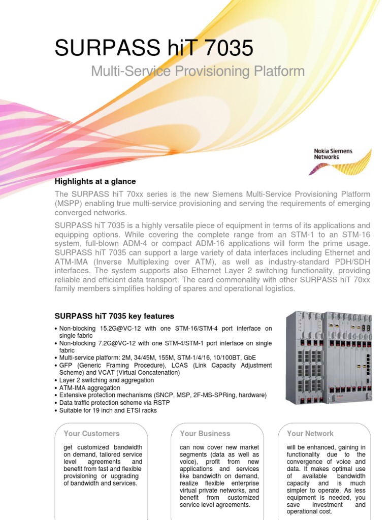 Brochure SURPASS HiT 7035 | Download Free PDF | Virtual Private Network ...
