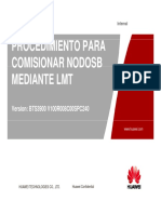 Procedimiento para Comisionar NodoB Mediante LMT