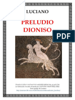 Luciano - Preludio Dioniso