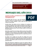 MENSAJES 2016