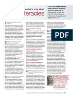 Article Five Things You Wanted To Know About Digital Literacies