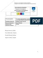 Proyecto Investigación PAIE CSIC