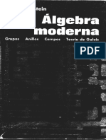 Algebra Moderna i n Herstein