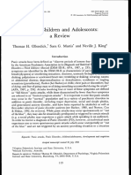 Thomas Ollendick et al. - Panic in children and adolescents