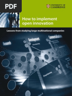 Download How to implement open innovation by Institute for Manufacturing SN31592412 doc pdf