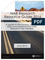 2016 NAR Research Resource Guide