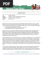 Burlington School District, Student Accounts Review
