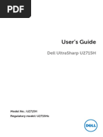 Dell Monitor U2715h User Guide EN