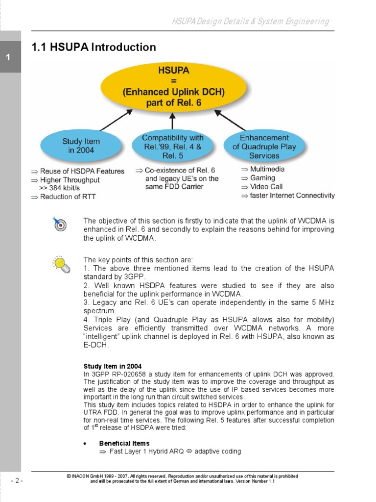 Extract - HSUPA-Design Details & System Engineering | PDF | High Speed ...
