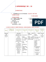 Actividad Con Juegos en Los Sectores