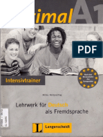 Optimal A1 IT - Libro de enseñanza-aprendizaje del idioma alemán