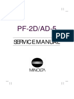 PF-2D/AD-5: Service Manual