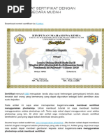 Download Cara Membuat Sertifikat Dengan Photoshop Secara Mudah by EtiDewantyoAnendro SN315934978 doc pdf