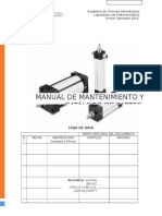 Manual de Mantenimiento y Catálogo de Partes