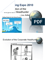 The Evolution of The Corporate Headhunter PDF