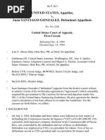 United States v. Santiago Gonzalez, 66 F.3d 3, 1st Cir. (1995)