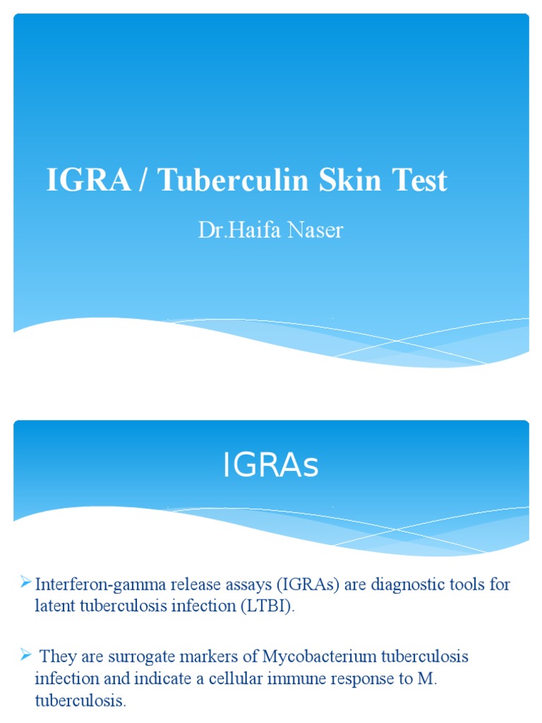 IGRA vs QuantiFERON: TB Testing Comparison | PDF | Immunology | Medicine