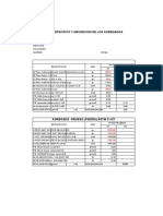 Datos para Diseño de Mezcla