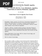 Hudson Savings Bank v. United States, 479 F.3d 102, 1st Cir. (2007)