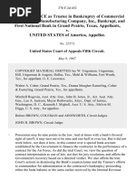 United States Court of Appeals Fifth Circuit