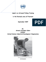 Report On Artisanal Fishing Training 1