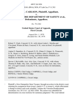 Donald W. Carlson v. New Hampshire Department of Safety, 609 F.2d 1024, 1st Cir. (1979)