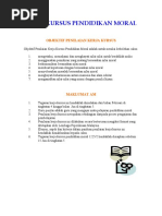 Download Kerja Kursus Pendidikan Moral by Manisha Sharma SN31595925 doc pdf